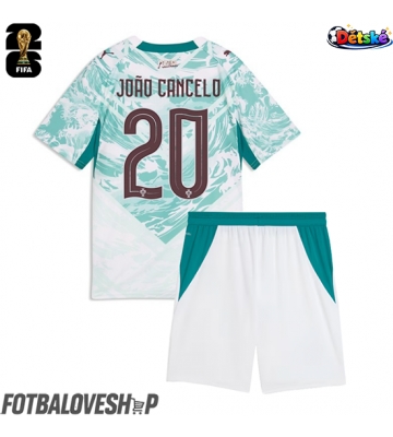 Portugalsko Joao Cancelo #20 Dětské Venkovní Dres MS 2026 Krátký Rukáv (+ trenýrky)